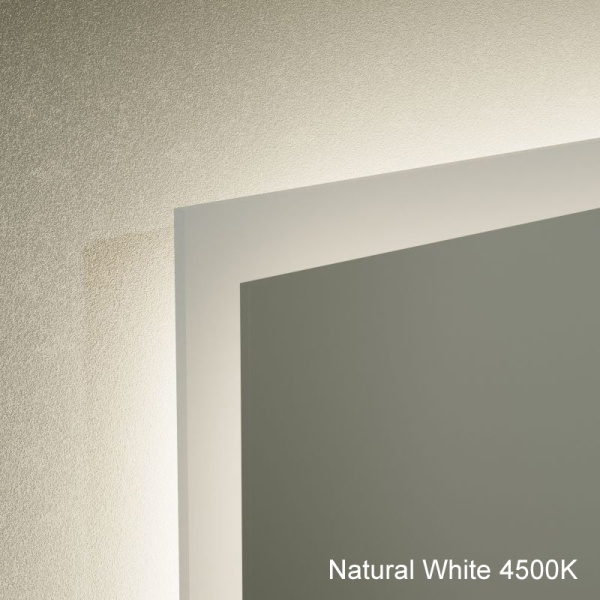 Edison Rectangular Illuminated Mirror - Available in 3 Sizes